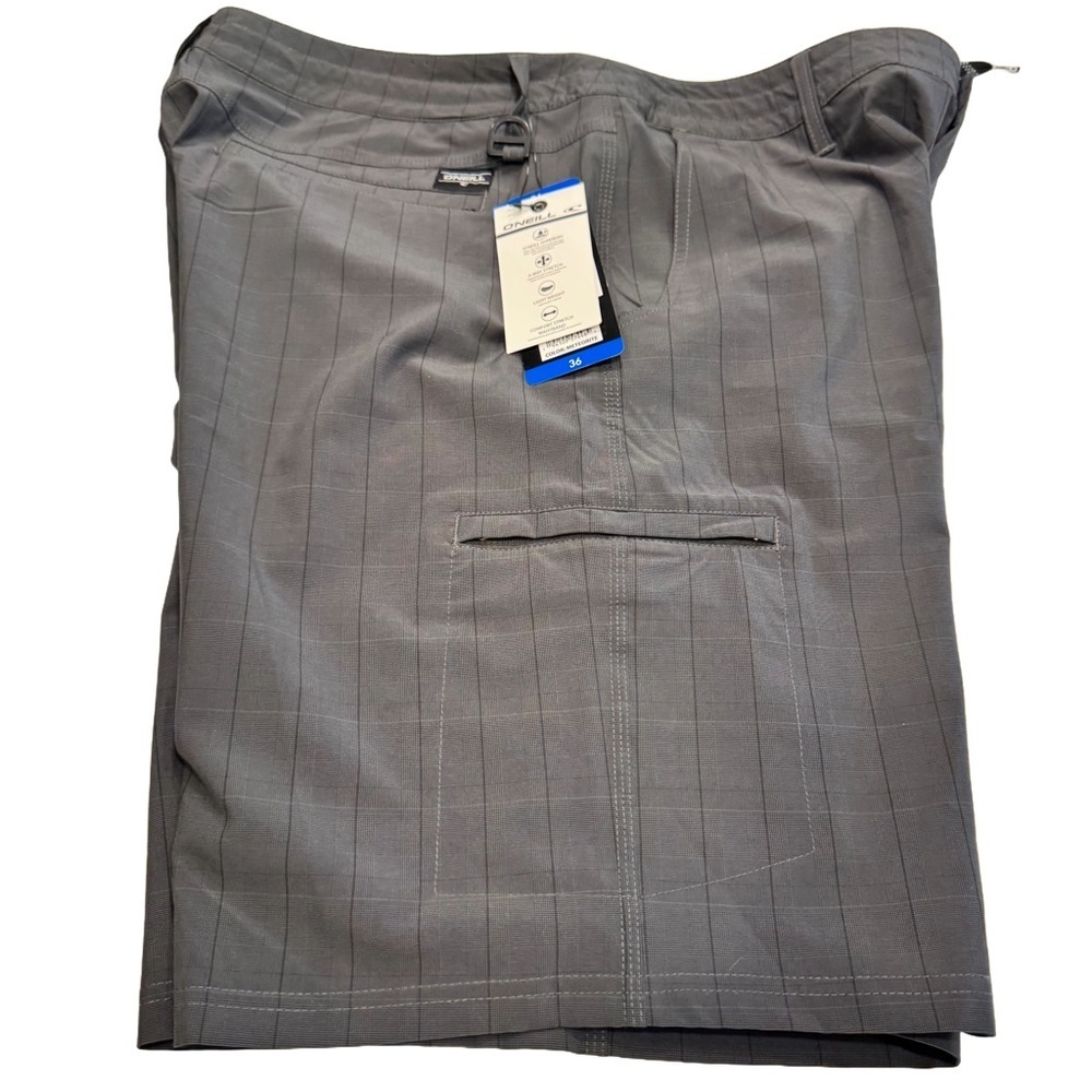 O'NEILL Men's Hybrid Shorts Active / Golf Shorts Dark Gray Size 36 NEW With Tags